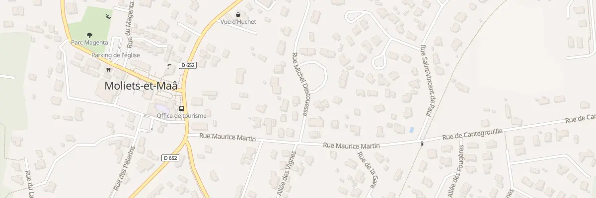 Plan du 4 Rue Michel Destouesse à Moliets-et-Maa