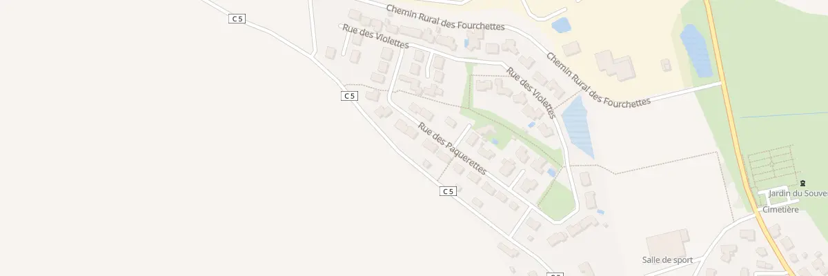 Plan du 15 Rue des pâquerettes à La Copechagnière