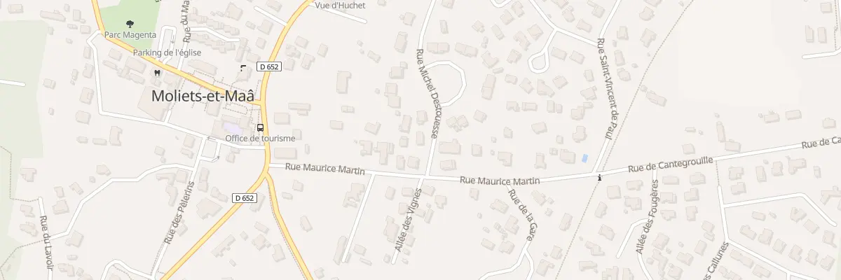 Plan du 3 Rue Michel Destouesse à Moliets-et-Maa