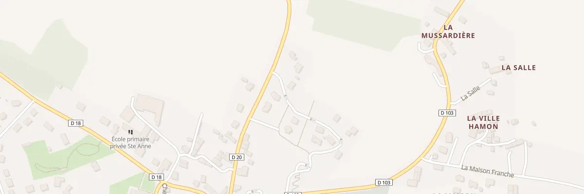 Plan du 14 Rue de la Croix Olivier à Saint-Hilaire-des-Landes