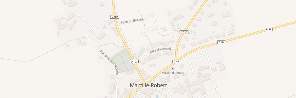 Plan du 10 All du Mesnil à Marcillé-Robert