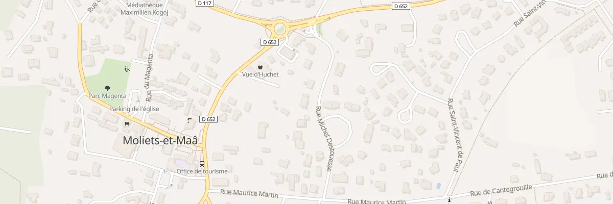 Plan du 9 Rue Michel Destouesse à Moliets-et-Maa