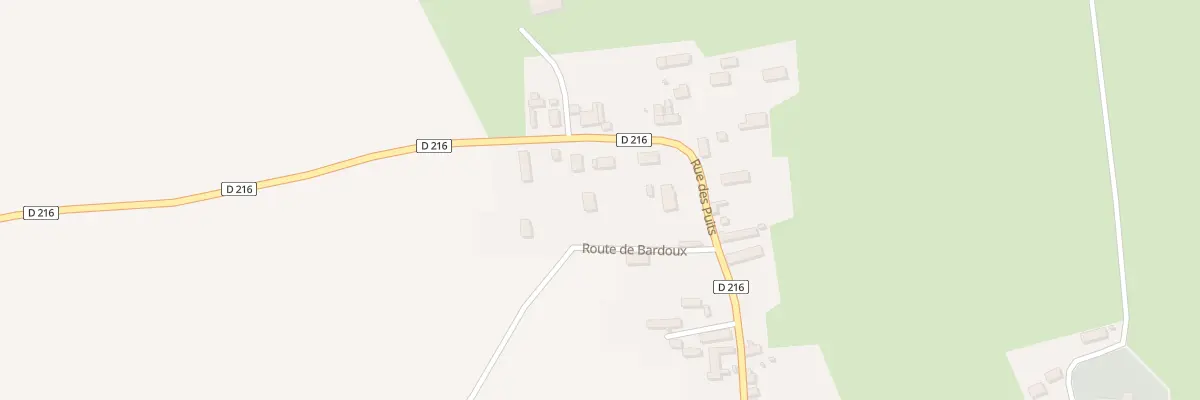 Plan du 4 Rte de Bardoux à Octeville-l’Avenel