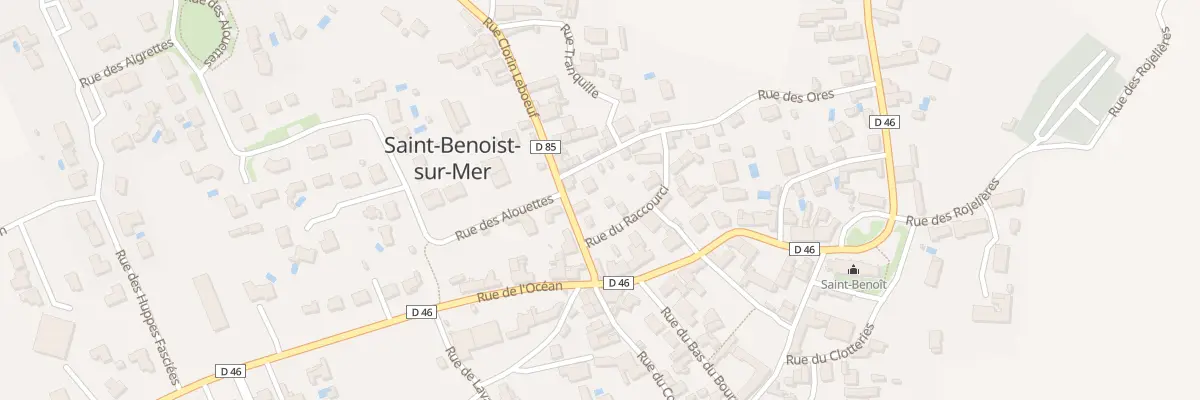 Plan du 2 Rue clorin leboeuf à Saint-Benoist-sur-Mer
