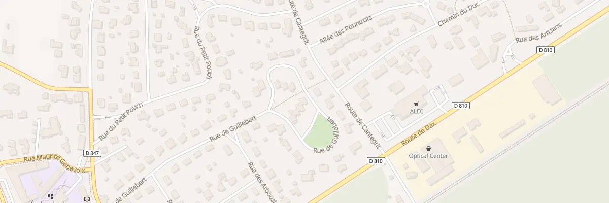 Plan du 553 Rue de Guillebert à Bénesse-Maremne