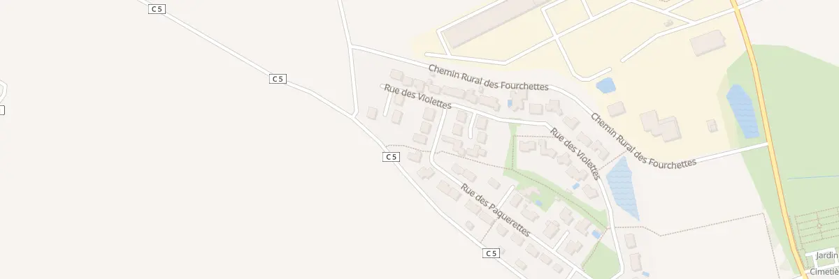 Plan du 23 Rue des pâquerettes à La Copechagnière