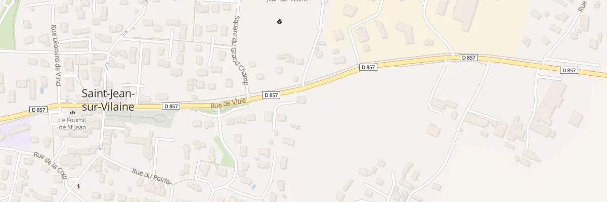 Plan du 2 Rue de Vitré à Saint-Jean-sur-Vilaine
