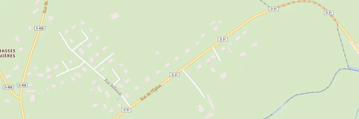 Plan du 8 Rue de l’Église à Saint-Jean-de-la-Haize