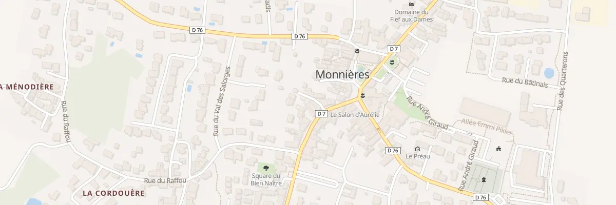 Plan du 16B Rue des Forges à Monnières