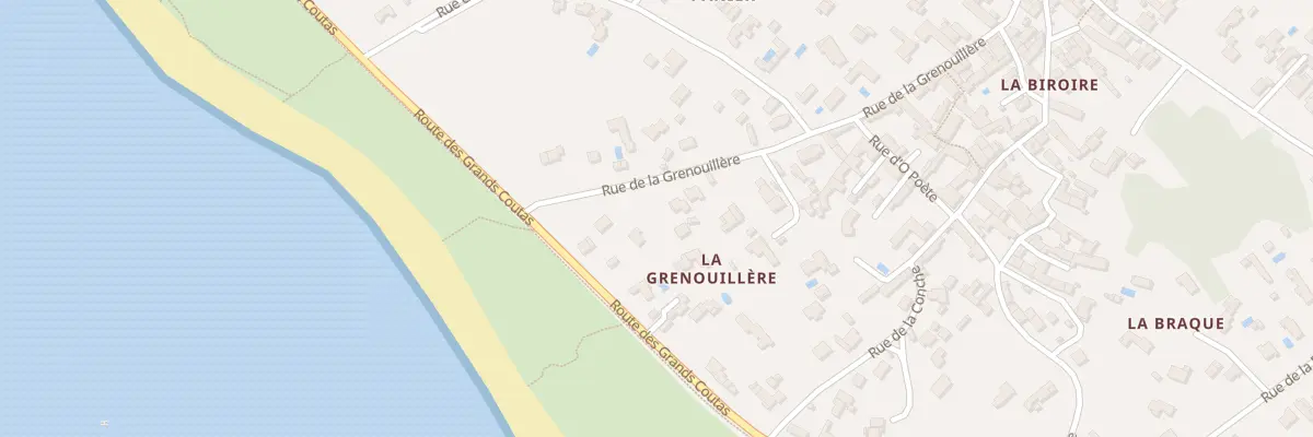 Plan du 33 Rue de l’Ocean A la Biroire à Saint-Pierre-d’Oléron