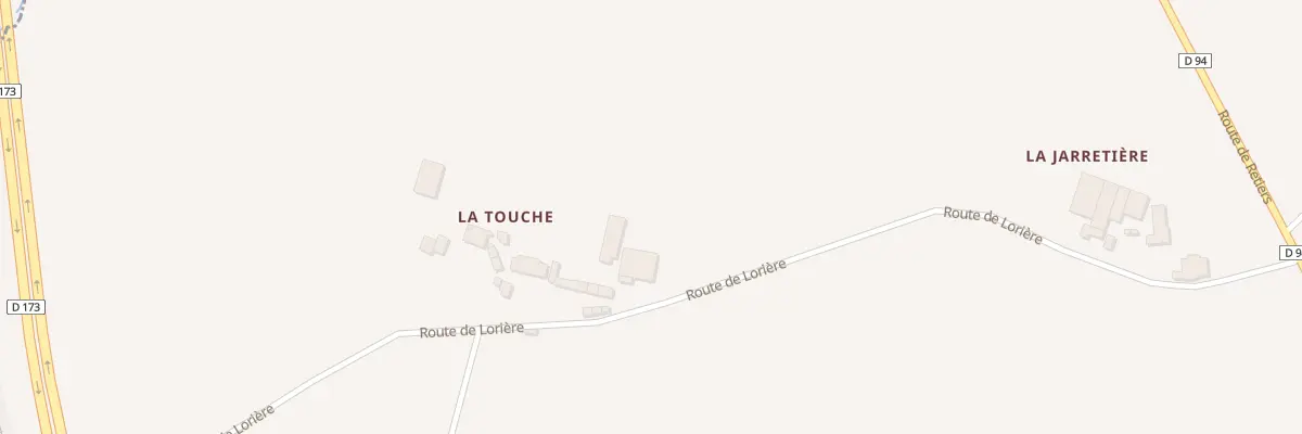 Plan du 6 Rte de l’Oriere à Martigné-Ferchaud