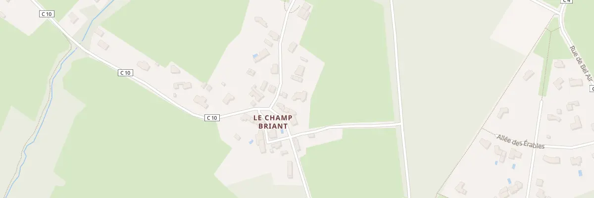 Plan du 4 Imp du Champ Briant au Cellier