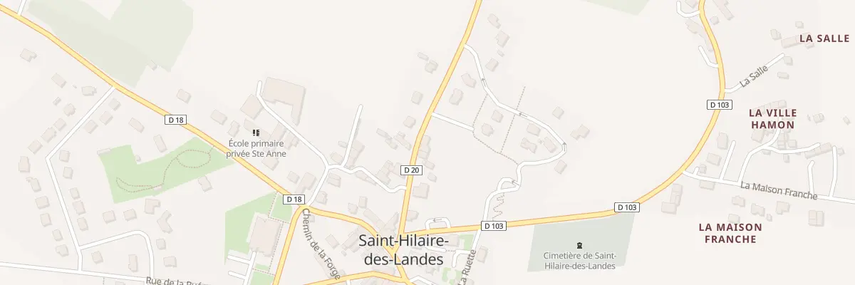 Plan du 6 Rue des Sources à Saint-Hilaire-des-Landes