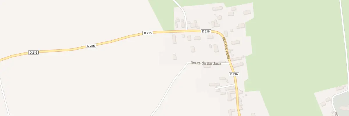 Plan du 6 Rte de Bardoux à Octeville-l’Avenel