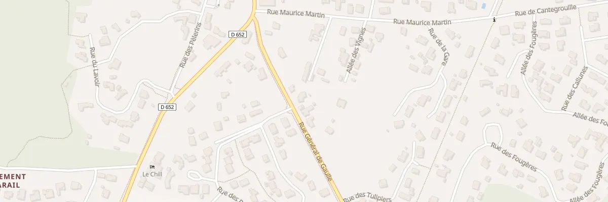 Plan du 151 Rue du Gal de Gaulle à Moliets-et-Maa