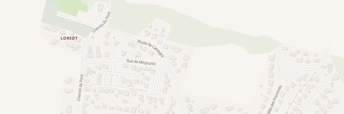Plan du 97 Imp de Cantegrit à Bénesse-Maremne