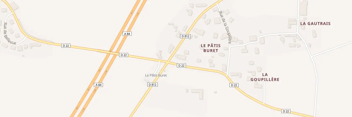 Plan du 4 Le Patis Buret à Rives-du-Couesnon