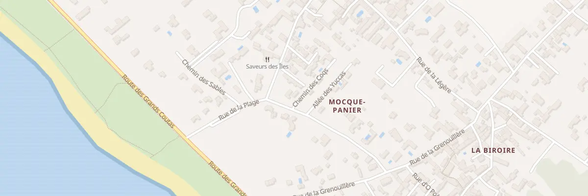 Plan du 4 Rue de Mocque Panier à Saint-Pierre-d’Oléron