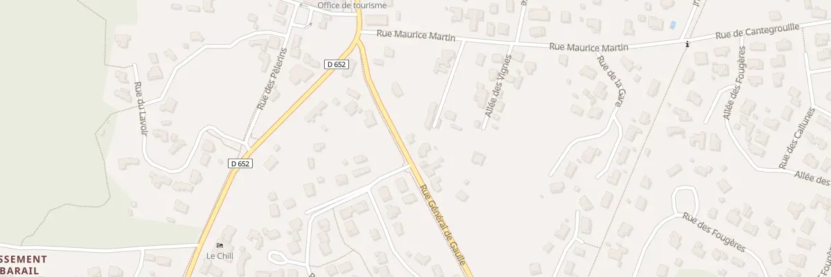 Plan du 131 Rue du Gal de Gaulle à Moliets-et-Maa