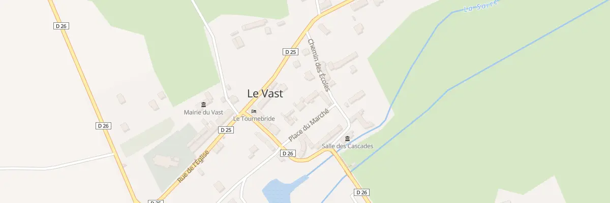 Plan du 1 Pl du Marche au Vast