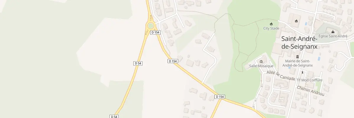 Plan du 15 All des Chipeaux à Saint-André-de-Seignanx