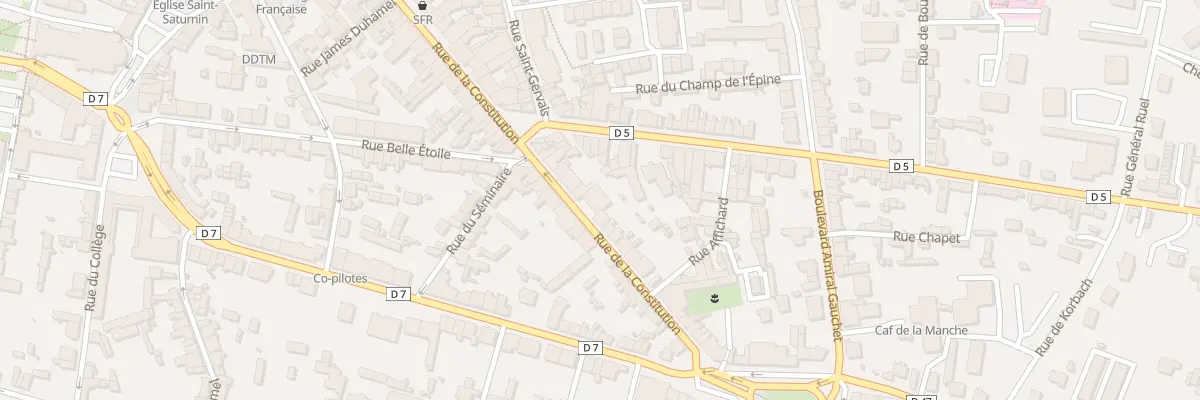 Plan du 69 Rue La Constitution Avranches à Avranches