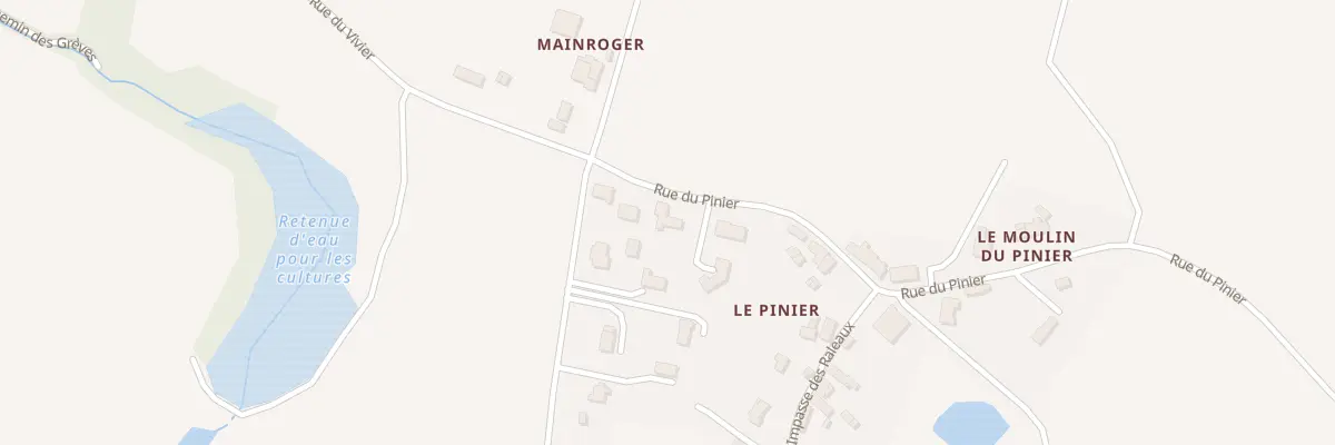 Plan du 2B Rue du Pinier à Saint-Vincent-sur-Graon