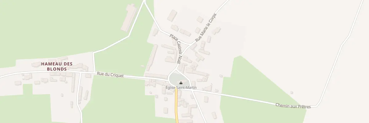 Plan du 43 Village de Réthoville à Vicq-sur-Mer
