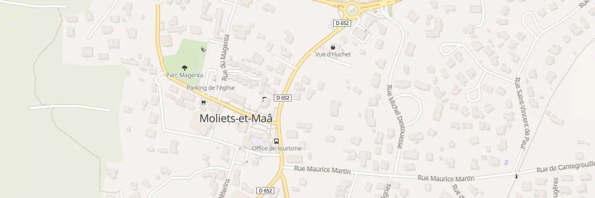 Plan du 1642 Av des Lacs à Moliets-et-Maa