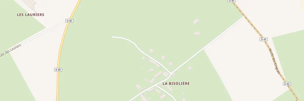 Plan du 46 Rte de la Bisoliere à Précey