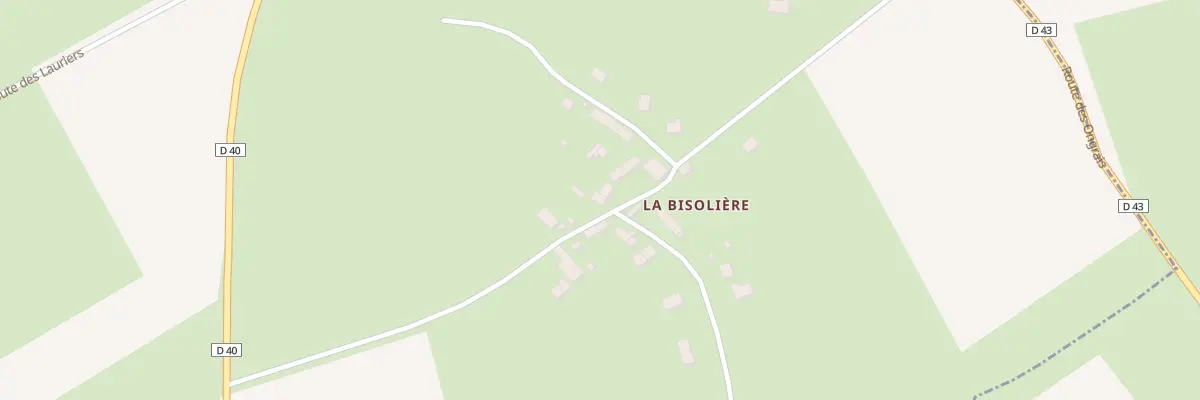 Plan du 3 Rte du Clos du Bois à Précey