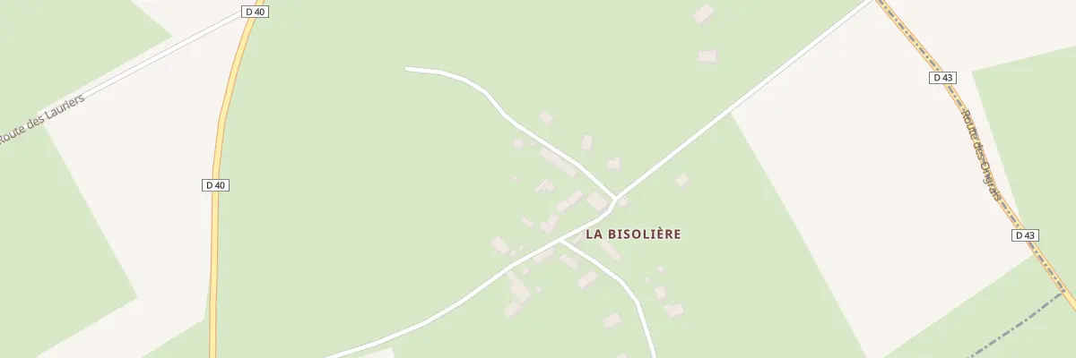 Plan du 45 Rte de la Bisoliere à Précey
