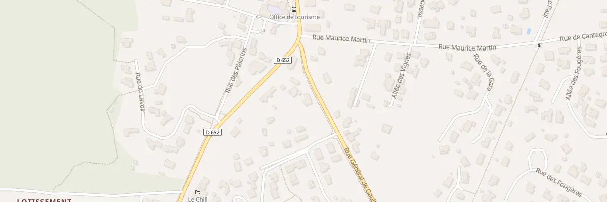Plan du 100 Rue du Gal de Gaulle à Moliets-et-Maa