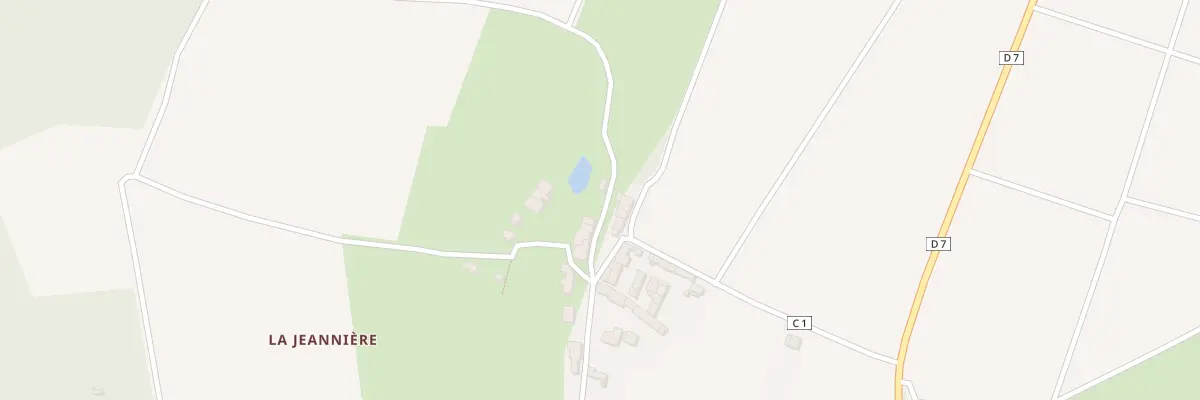 Plan du 127T La Jeanniere au Pallet