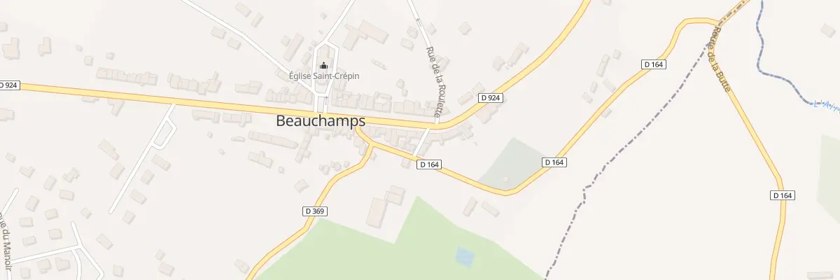Plan du 58 Rue Saint-Georges à Beauchamps
