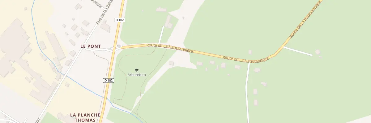 Plan du 5149 Rte de la Haussandiere à Maen Roch