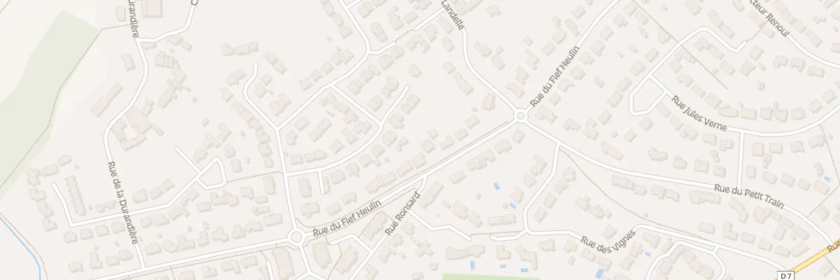 Plan du 69 Rue du fief heulin au Loroux-Bottereau