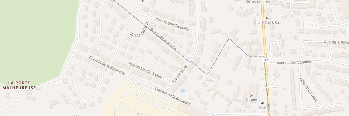 Plan du 32 Rue du Bois Guerin au Val-Saint-Père