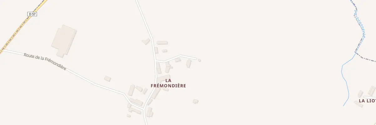 Plan du 26 Rte de la Frémondière à Montcuit