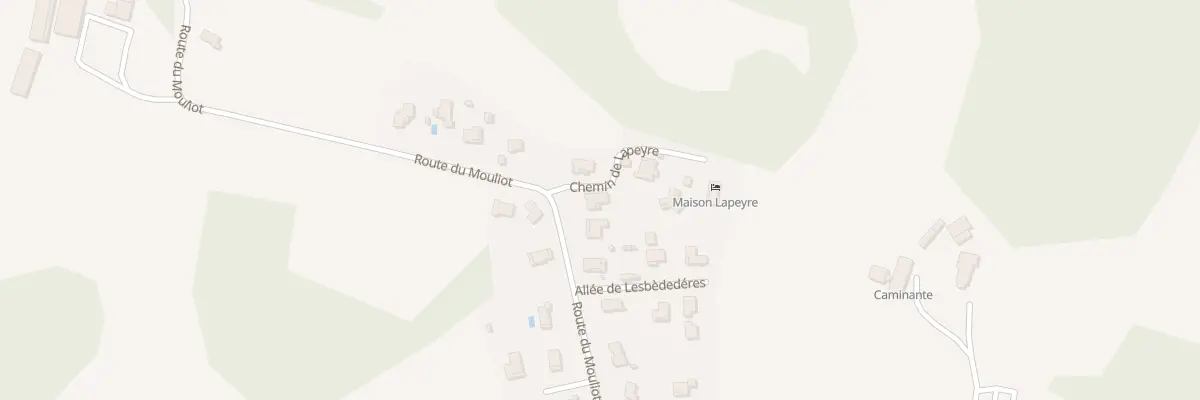 Plan du 13 Rte du Mouliot à Saint-André-de-Seignanx