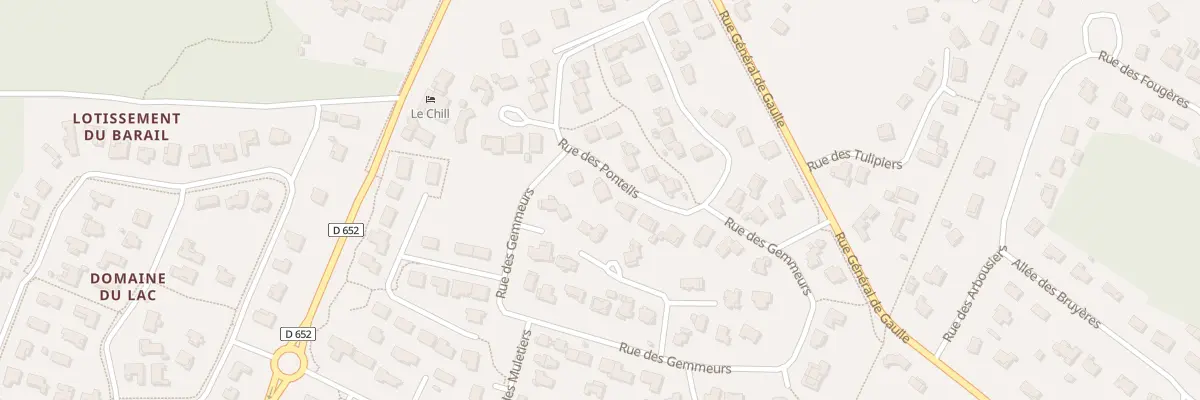 Plan du 30 Rue des Ponteils à Moliets-et-Maa