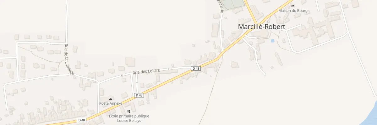 Plan du 5140 Le Bourg à Marcillé-Robert