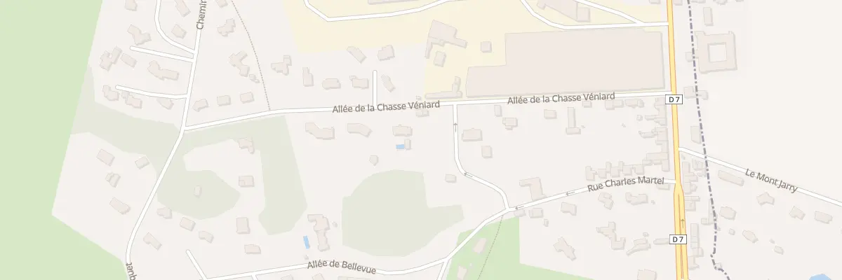 Plan du 28B All de la Chasse Veniard au Val-Saint-Père