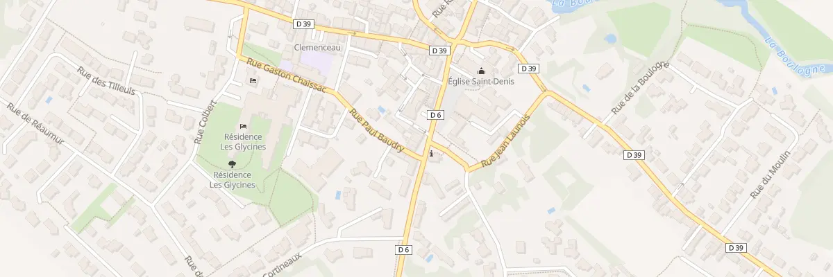 Plan du 8 Rue abbé pierre arnaud à Saint-Denis-la-Chevasse