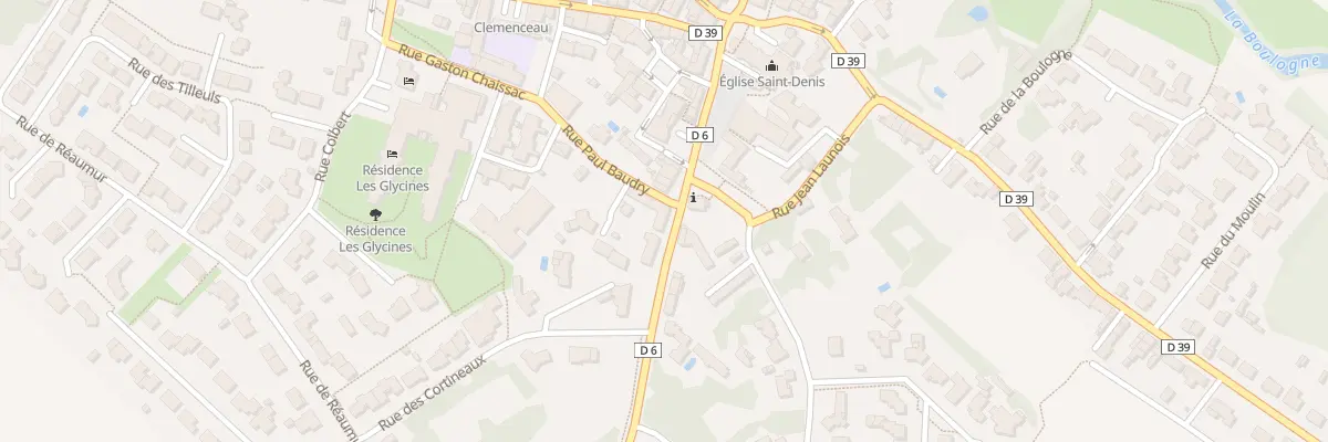 Plan du 16 Rue abbé pierre arnaud à Saint-Denis-la-Chevasse