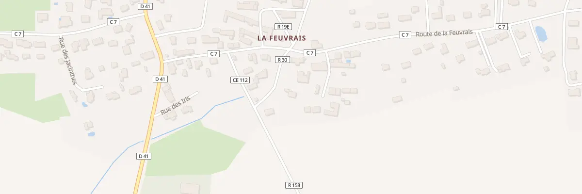 Plan du 3 Rue des Hortensias à Erbray