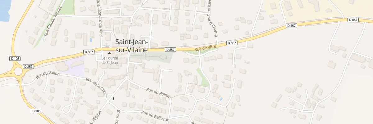 Plan du 5450 Rue des Cerisiers à Saint-Jean-sur-Vilaine
