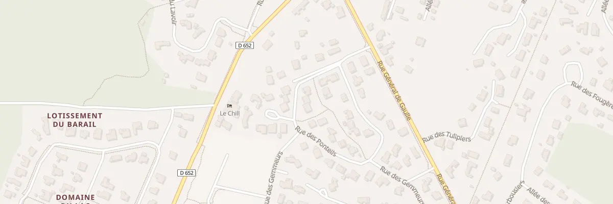 Plan du 12 Rue des Ponteils à Moliets-et-Maa