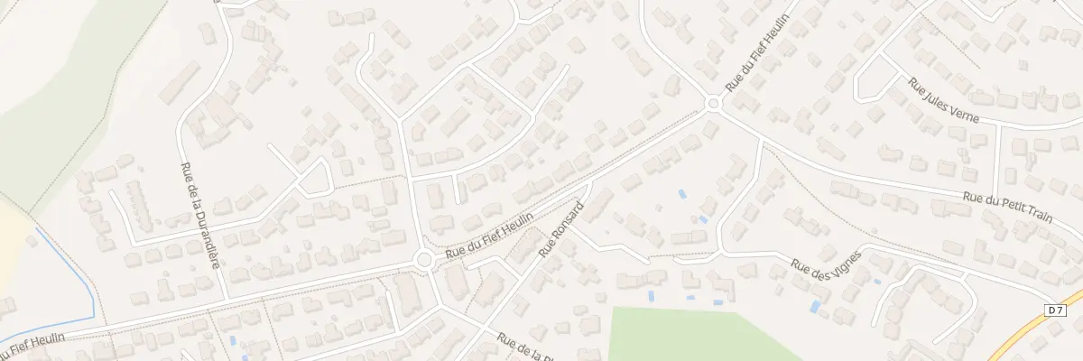 Plan du 75 Rue du fief heulin au Loroux-Bottereau