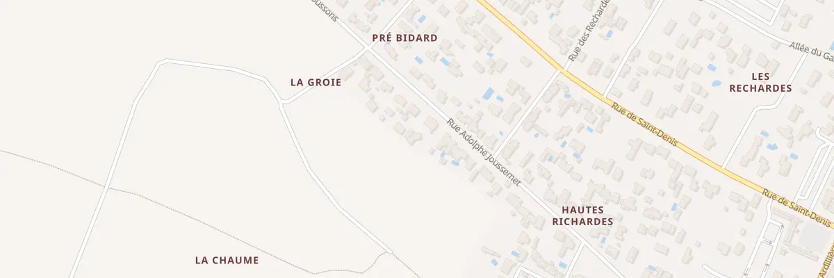 Plan du 56 Rue Adolphe Joussemet à La Brée-les-Bains